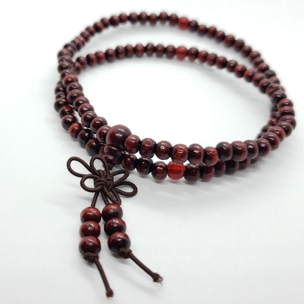 Buddhist Meditation Beads Boho Hippie Bracelets - Picture 2 of 2
